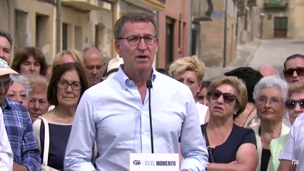 Feijóo llevará al debate con Sánchez el "hartazgo del sanchismo" y las "dificultades" de las familia