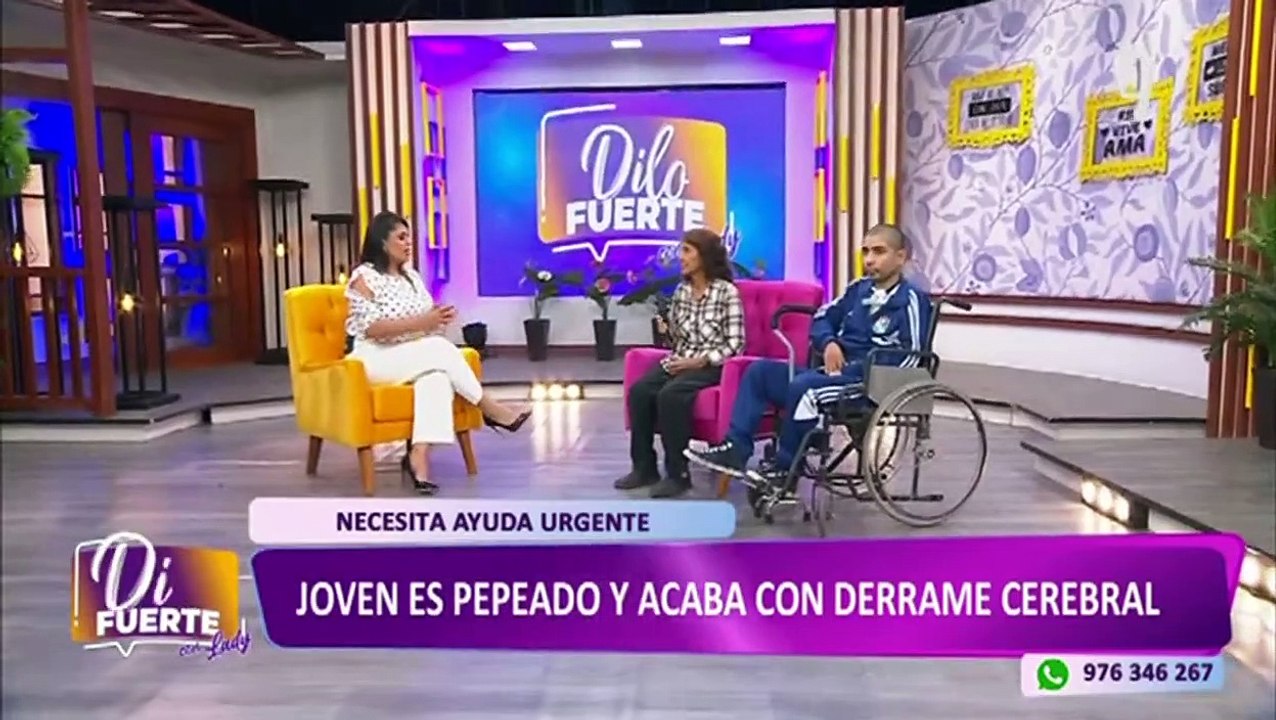 Joven que sufrió derrame cerebral tras ser "pepeado" pide ayuda a Yoshimar Yotún