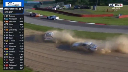 Arca Series 2023 Mid Ohio Race Thompson vs Hingorani Clash