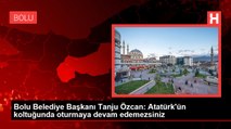 Bolu Belediye Başkanı Tanju Özcan: Atatürk'ün koltuğunda oturmaya devam edemezsiniz