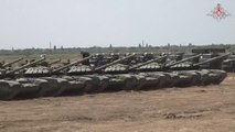 El ministro de Defensa ruso inspecciona el entrenamiento de las tropas rusas