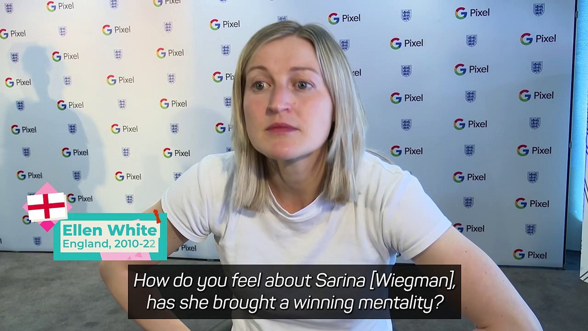 ⁣Wiegman has transformed England - White