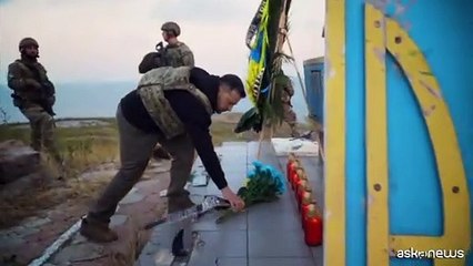 Ucraina, Zelensky all'Isola dei Serpenti: "Luogo della vittoria"