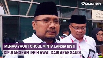 Video herunterladen: Menag Yaqut Cholil Minta Lansia Risti Dipulangkan Lebih Awal dari Arab Saudi