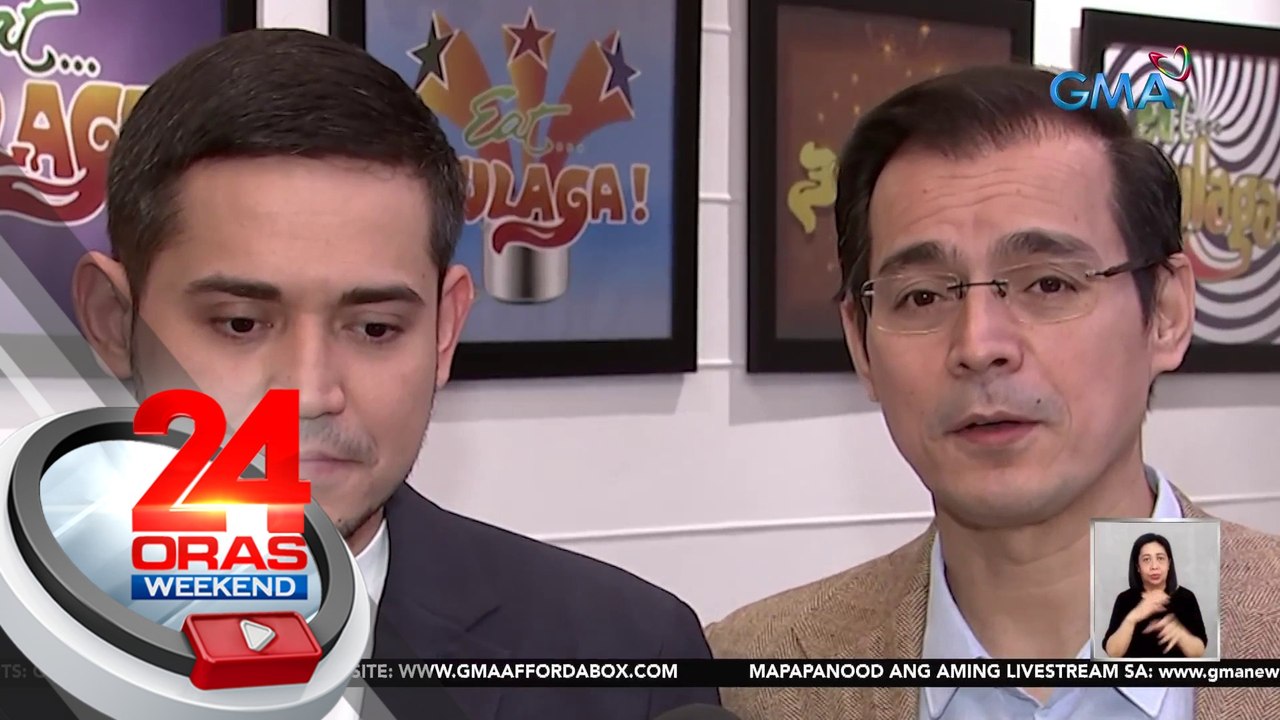 Paolo Contis at Isko Moreno, pumirma ng kontrata sa Tape Inc. bilang hosts ng Eat Bulaga; nagpasalamat sa tumataas na ratings | 24 Oras Weekend