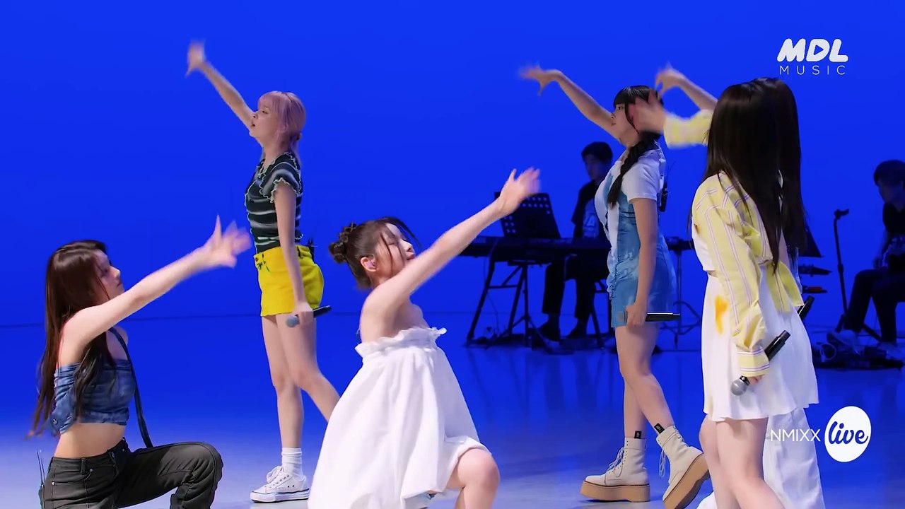 NMIXX Roller Coaster Band LIVE Concert video Dailymotion