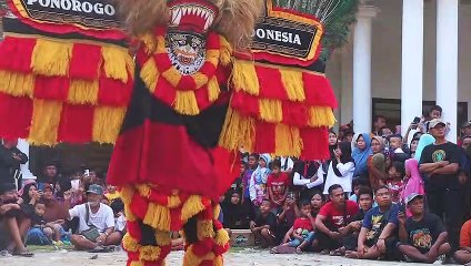 Reog Singo Palang Jiwo Dalam Rangka Bersih Desa Siwalan Mralak 2023
