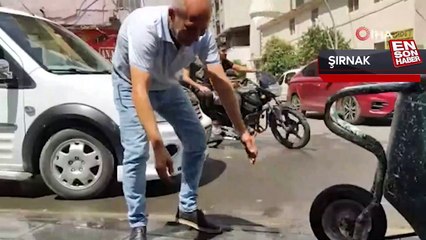 Şırnak'ta aşırı sıcaklar bölge halkını canından bezdiriyor