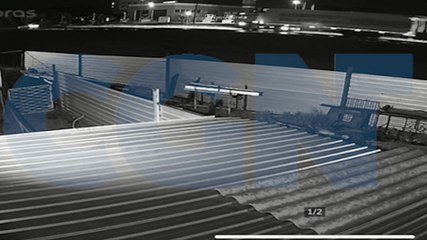 Câmera registra momento em que carro sai da pista e capota na BR-277