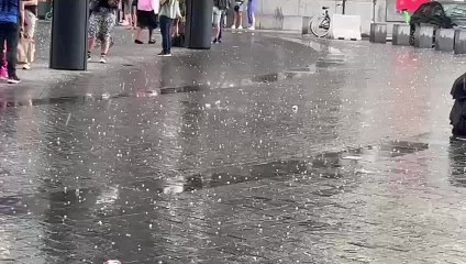 Intempéries à Bruxelles