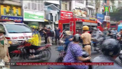 Toàn cảnh vụ cháy tại ngõ Thổ Quan