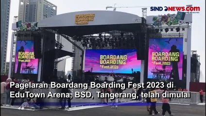Begini Antusiasme Pengunjung di Hari Pertama Boardang Boarding Fest 2023
