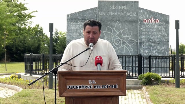 Çorlu tren faciasında yaşamını yitirenler, facianın 5. yılında Edirne Uzunköprü'de anıldı.