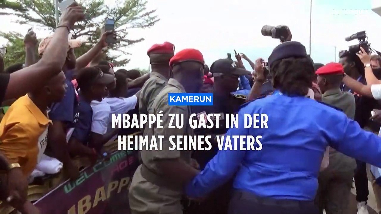 Back to the roots: Fußballstar Kylian Mbappé in Kamerun