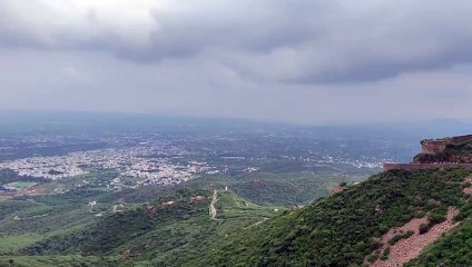 Weather update: अरावली ने ओढ़ी हरी चादर, देखें खूबसूरत नजारा