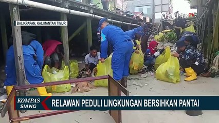 Peduli Lingkungan, Relawan Garuda Beraksi Bersihkan Pantai di Balikpapan!