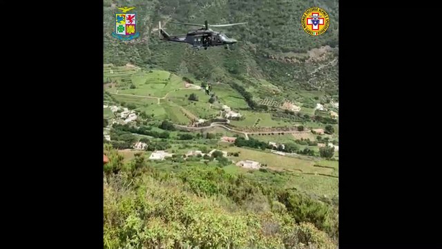 Salina, escursionista ferita salvata da Soccorso alpino e Aeronautica