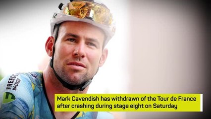 Breaking News - Cavendish abandons Tour de France after crash