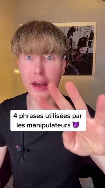 4 phrases utilisés par les manipulateurs