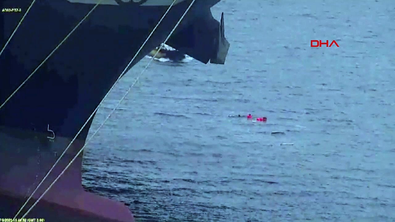 Bateau chaviré à Tekirada, 4 personnes secourues