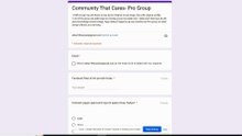 How to join PRO GROUP link in first commet