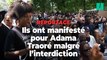 Adama Traoré : malgré l’interdiction de la marche, ces manifestants disent pourquoi ils lui ont rendu hommage