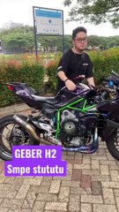 Mau tau suara kawasaki ninja h2 ??