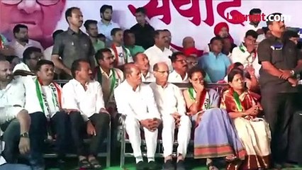 दाज चुकला, माफी मागतो’, शरद पवारांचं भावूक भाषण