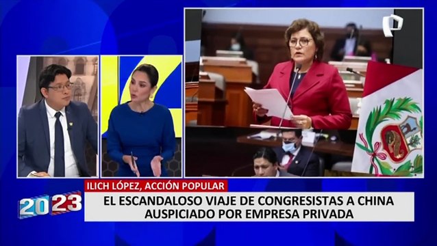 Ilich López defiende viaje de congresistas a China: Para compartir conocimientos