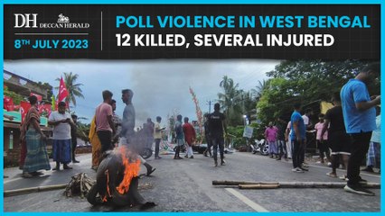 Death toll rises to 12 in West Bengal amid voting for panchayat elections