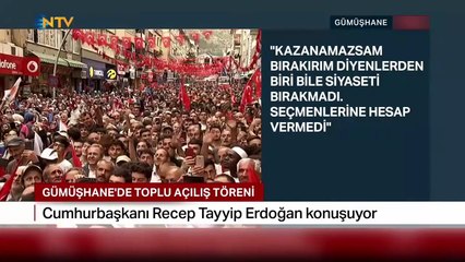 Cumhurbaşkanı Erdoğan'dan CHP listelerinden 39 vekil kazanan Millet İttifakı partilerine: Siyasi tarihimizin en büyük tokatçılığı