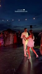 El impresionante baile de Lewandowski y su mujer en la Toscana