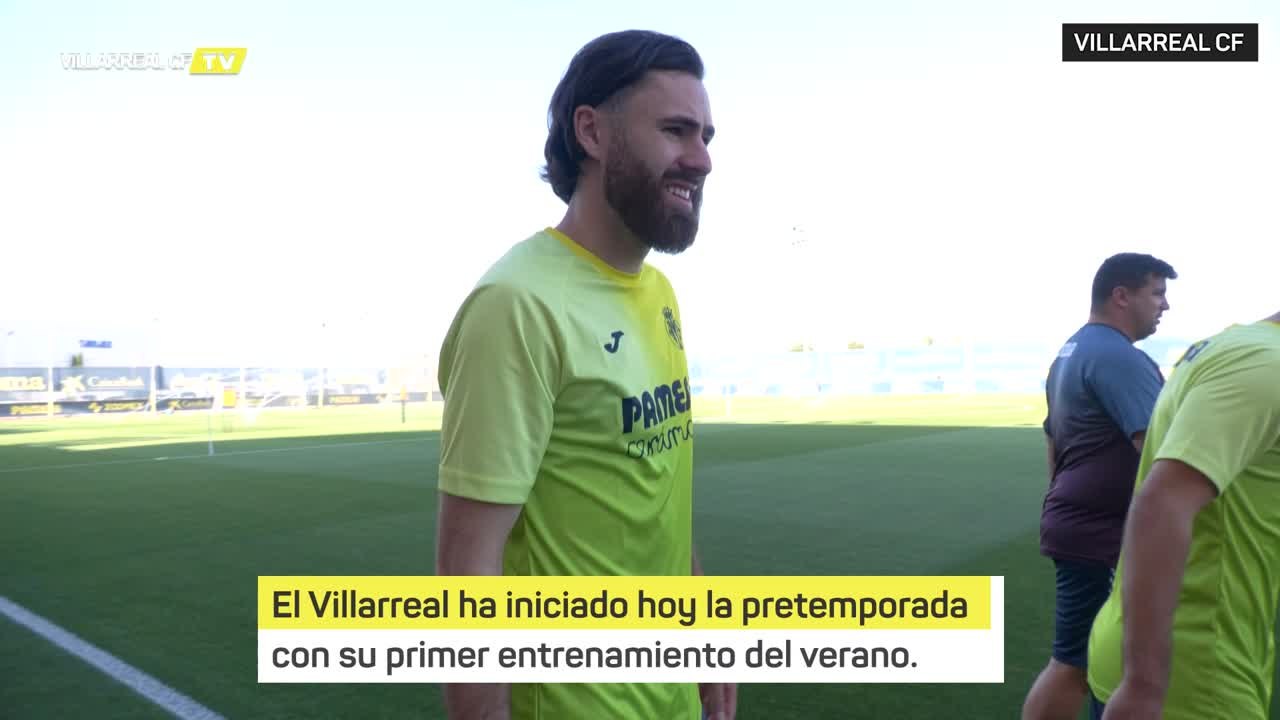 El Villarreal vuelve a los entrenamientos