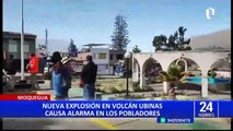 Moquegua: nueva explosión en volcán Ubinas causó alarma en los pobladores