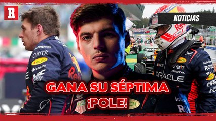 Max Verstappen COSIGUE su SEPTIMA POLE en la temporada
