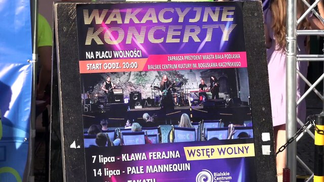 Nasze Miasto Biała Podlaska Wakacyjne koncerty