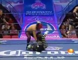 La Máscara & La Sombra & Máscara Dorada © vs Averno & Ephesto & Mephisto for the CMLL World Trios Championship | 2011-07-15