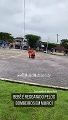 Bebê é resgatado por grupamento aéreo da SSP/AL