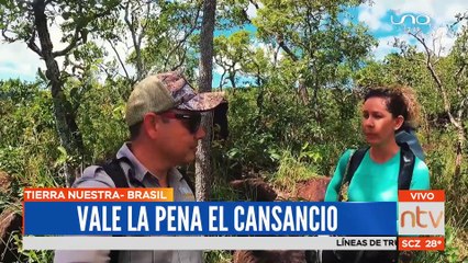 "Tierra Nuestra": Rumbo a las cataratas "Jatobá" de Brasil