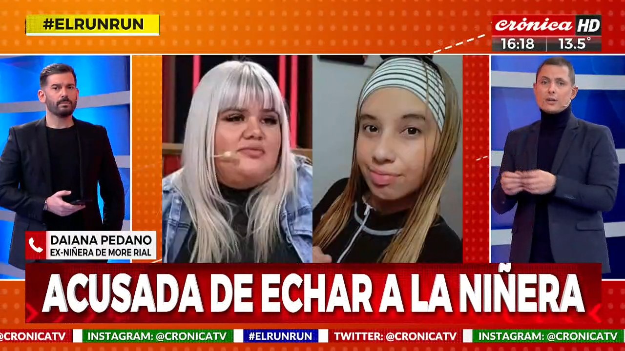 niñera de morena rial