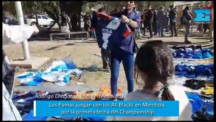 Los Pumas juegan con los All Blacks en Mendoza por la primera fecha del Championship