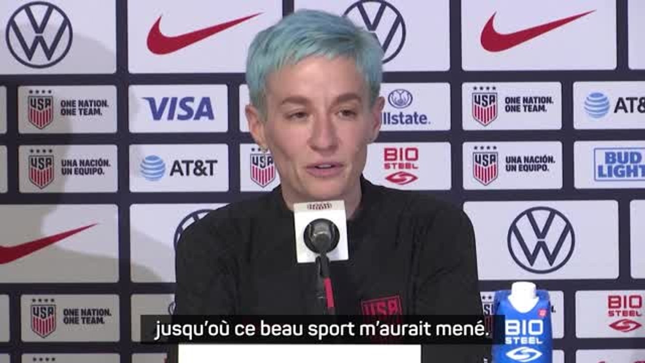 États-Unis - Rapinoe : "Je n'aurais jamais pu imaginer jusqu'où ce beau sport m'aurait mené"