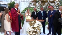 Süleyman Onatça çifti 50. evlilik yıl dönümlerini kutladı