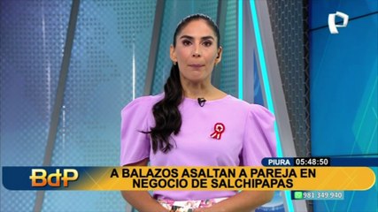 Piura: delincuentes utilizan motos para robar a cambista