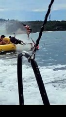 Wake Fail Flings Passengers