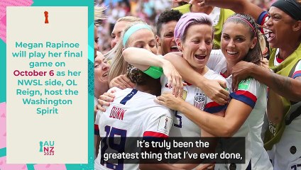 Megan Rapinoe announces decision to retire