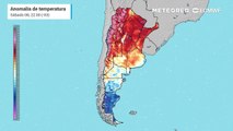Frío extremo Patagonia heladas