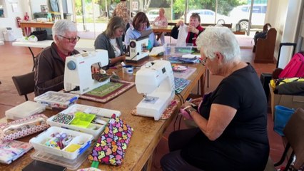 Grandmother's sewing helping families with cost of living