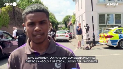 Auto contro una scuola a Londra, la testimonianza di un fattorino