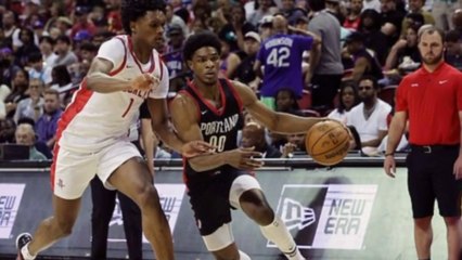 Scoot Henderson and Amen Thompson Injured in Debuts While Jabari Smith Jr. Sinks Blazers With Buzzer